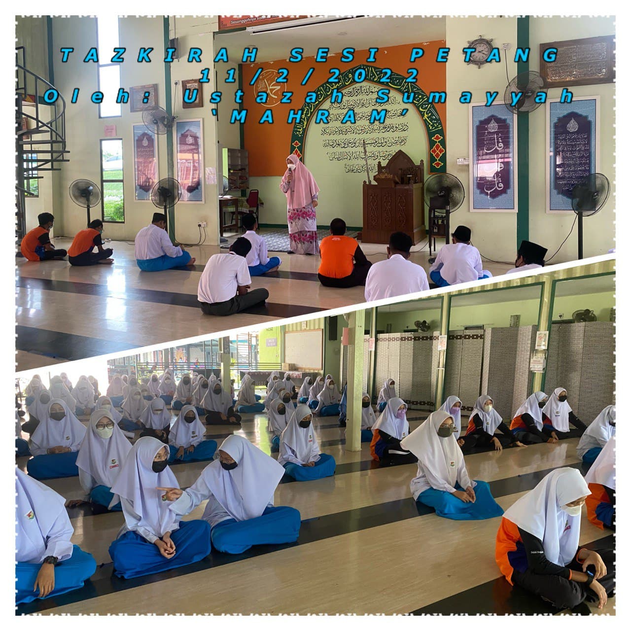 tazkirah mahram..sesi ptg tazkirah mahram..sesi ptg